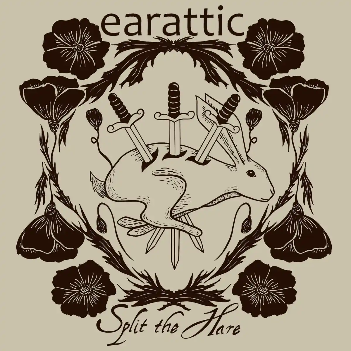 earattic split the hare album cover